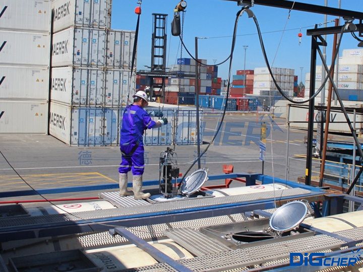 罐式集裝箱高壓水自動(dòng)化清洗系統(tǒng)