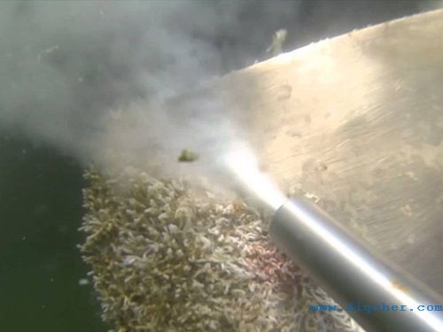 空化射流清洗作業(yè)