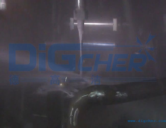 高壓水去毛刺機(jī)演示